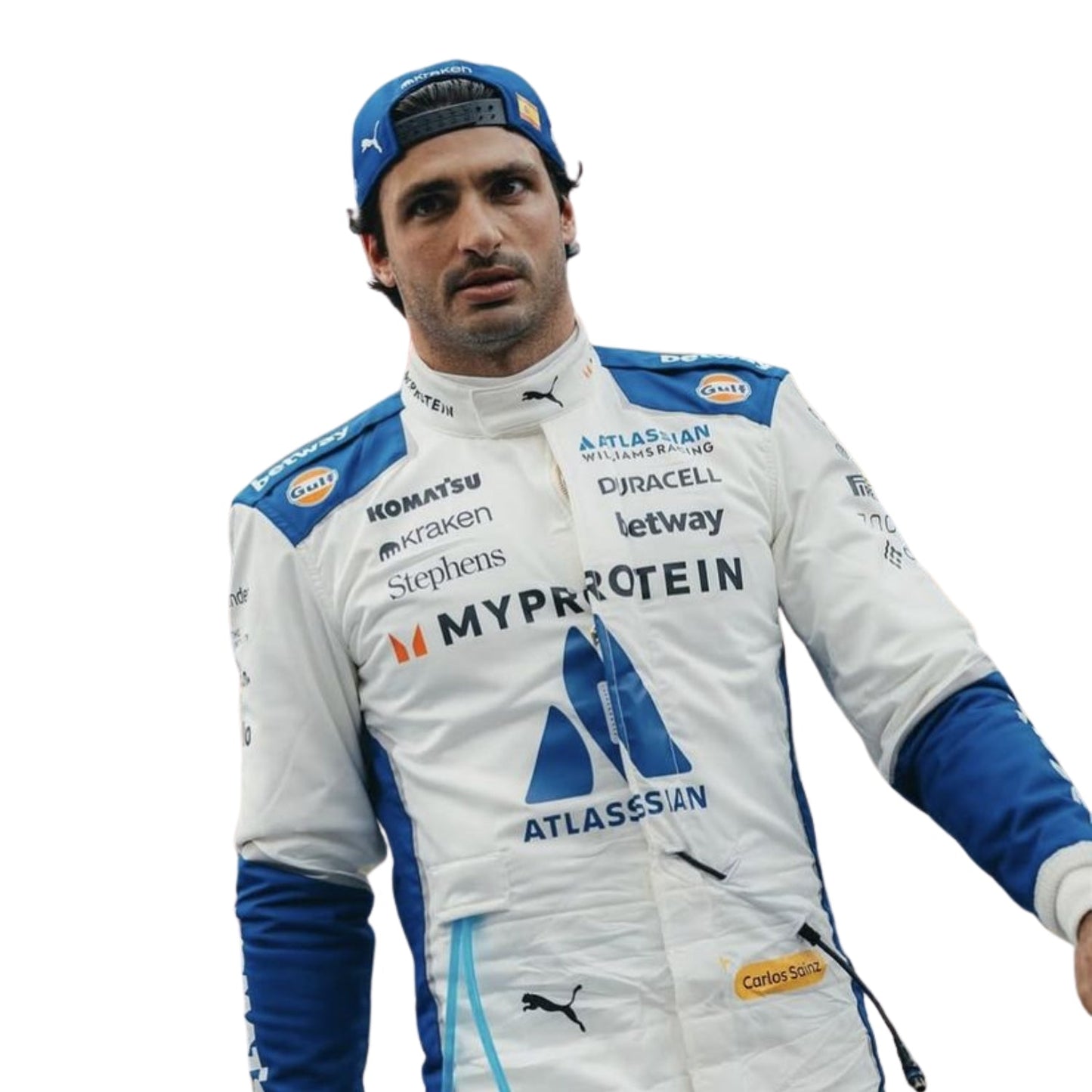 Carlos Sainz 2025 United States GP F1 Racing Suit | Brex International