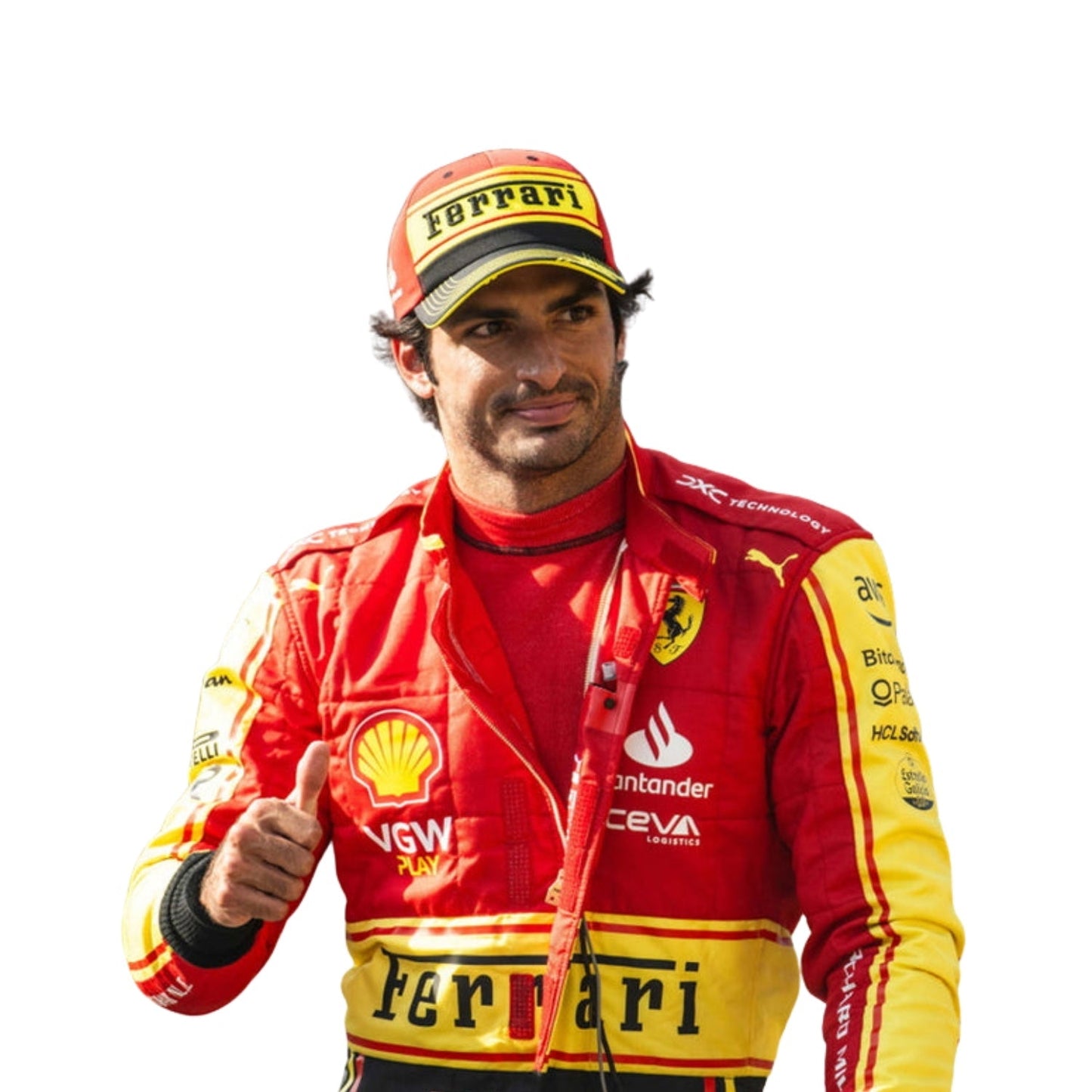 2023 Carlos Sainz Jr Monza Special Edition F1 Racing Suit | Brex International