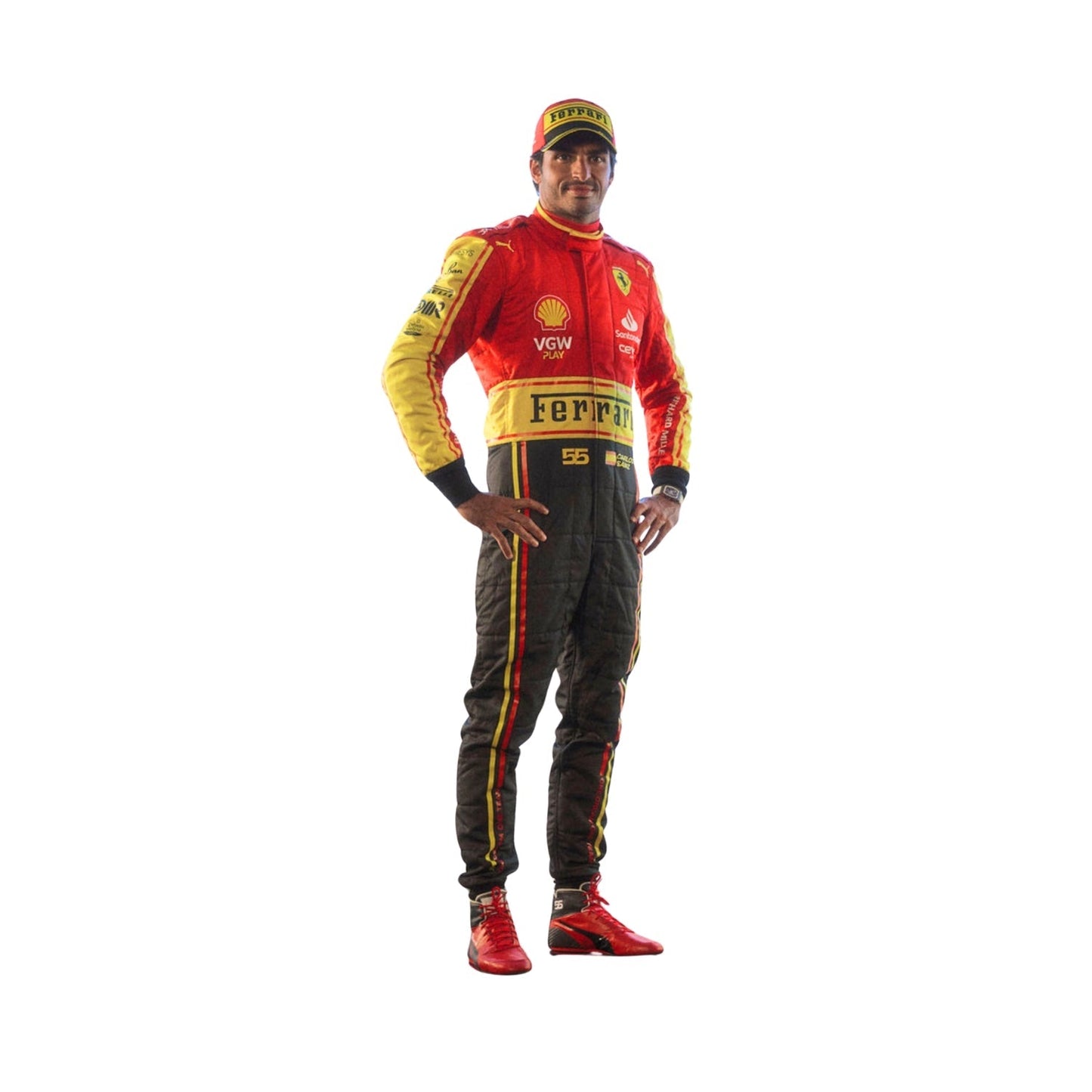 2023 Carlos Sainz Jr Monza Special Edition F1 Racing Suit | Brex International