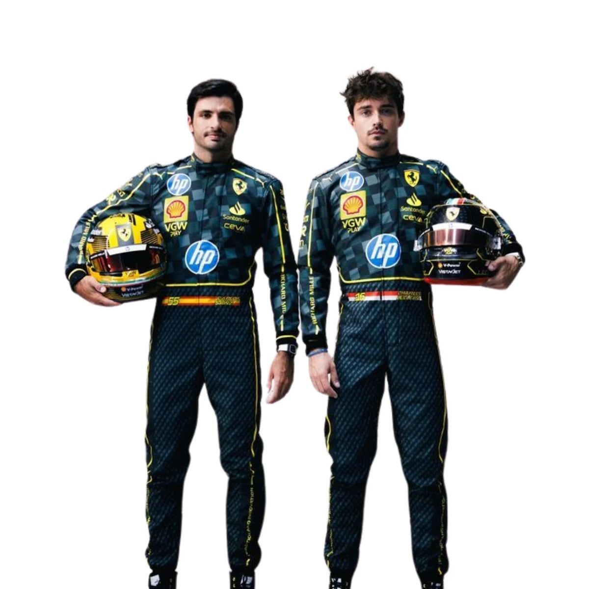 2024 Carlos Sainz Jr HP Italy GP F1 Racing Suit | Brex International