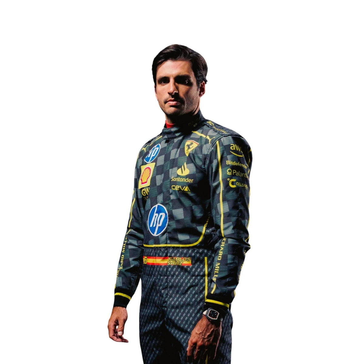 2024 Carlos Sainz Jr HP Italy GP F1 Racing Suit | Brex International