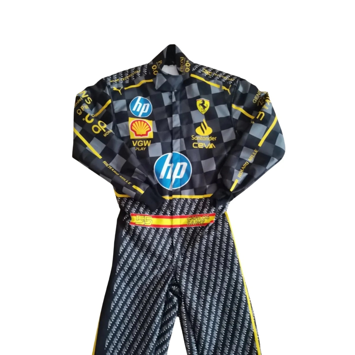 2024 Carlos Sainz Jr HP Italy GP F1 Racing Suit | Brex International