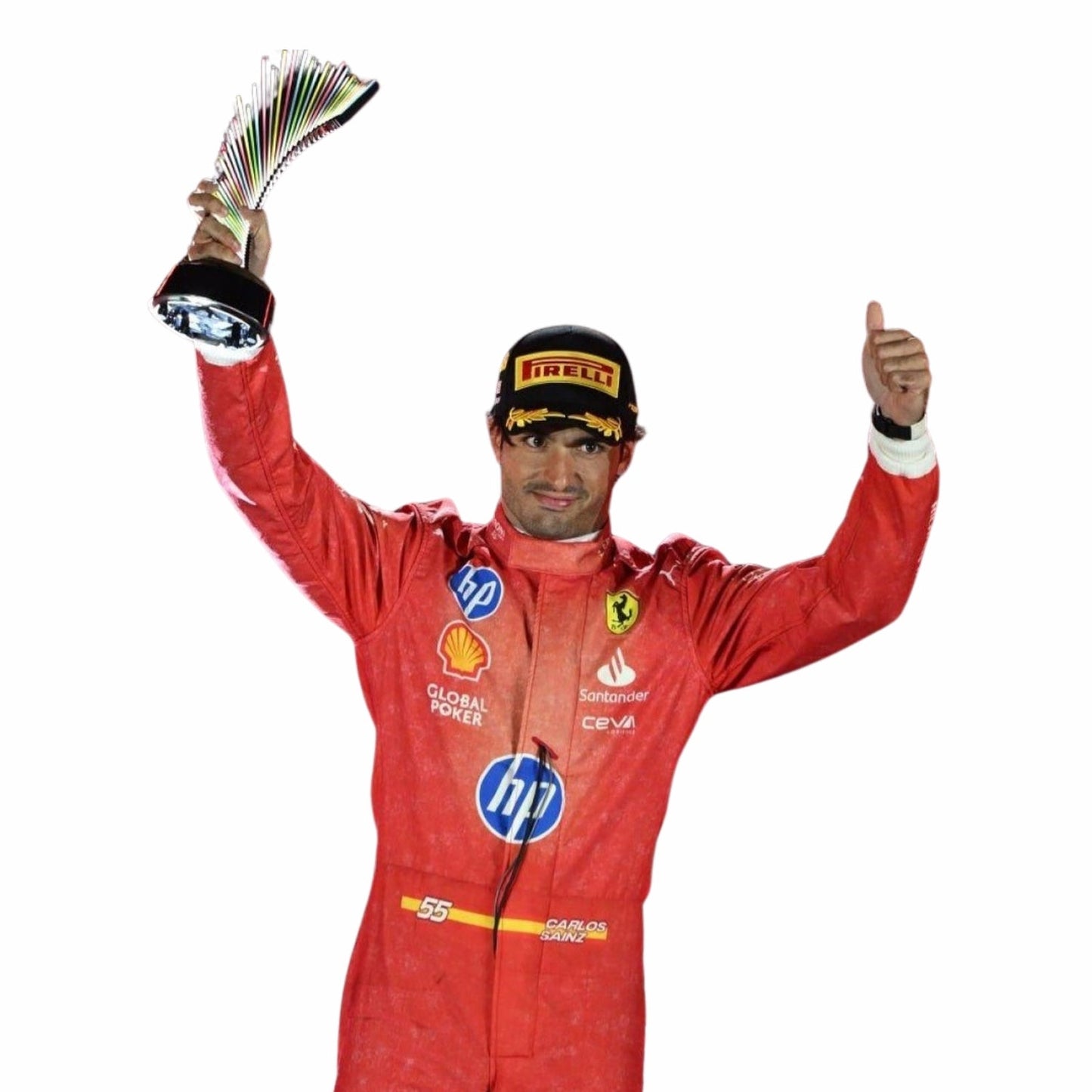 Carlos Sainz Jr. 2024 Las Vegas GP F1 Racing Suit | Brex International