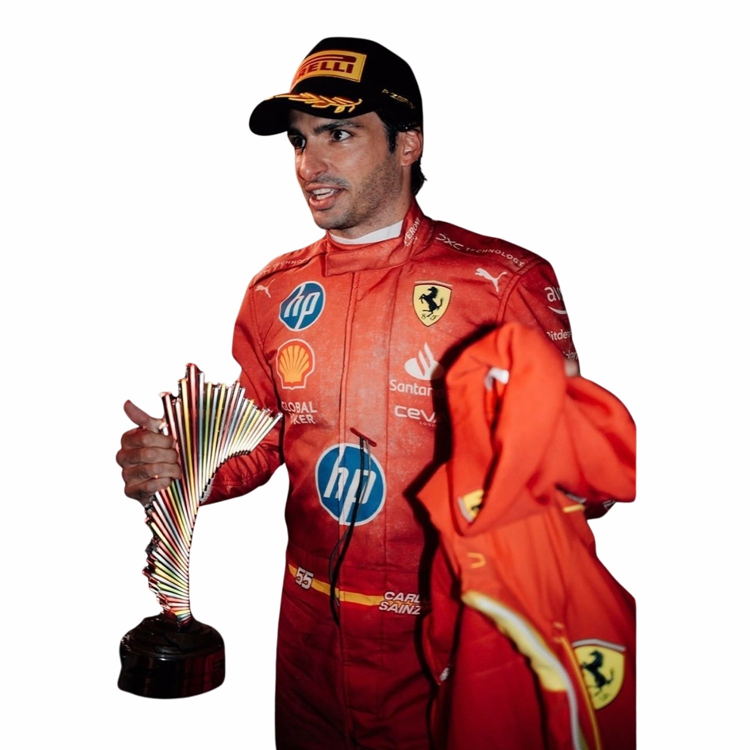 Carlos Sainz Jr. 2024 Las Vegas GP F1 Racing Suit | Brex International
