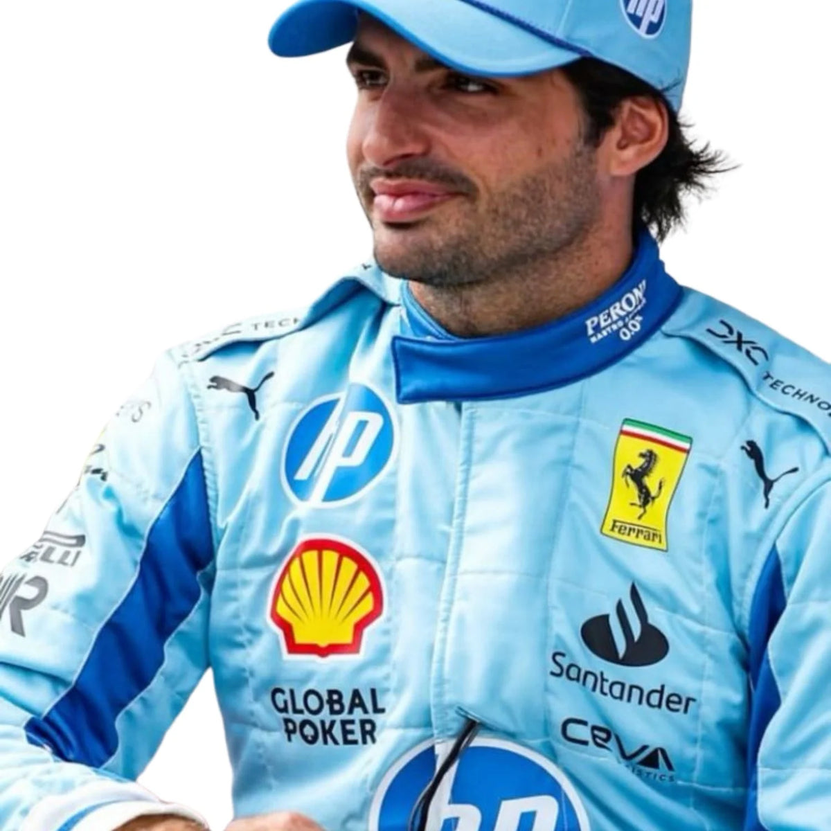 2024 Carlos Sainz Jr Miami Grand Prix F1 Racing Suit | Brex International