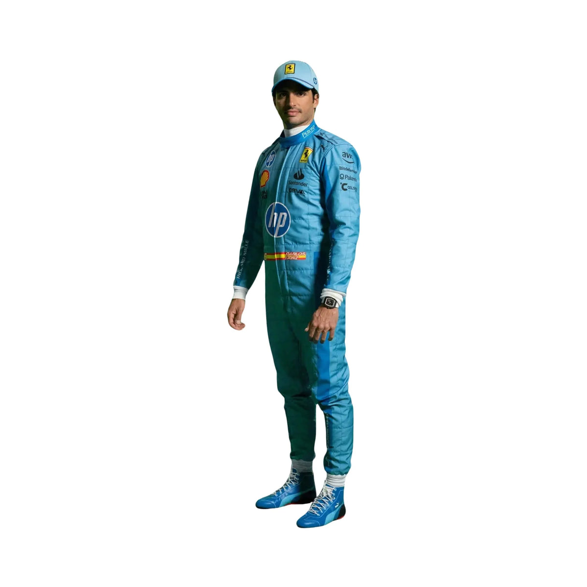 2024 Carlos Sainz Jr Miami Grand Prix F1 Racing Suit | Brex International