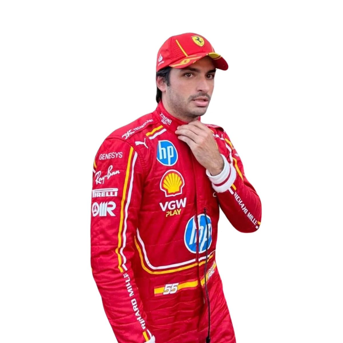 2024 Carlos Sainz Jr Monaco GP HP F1 Racing Suit | Brex International