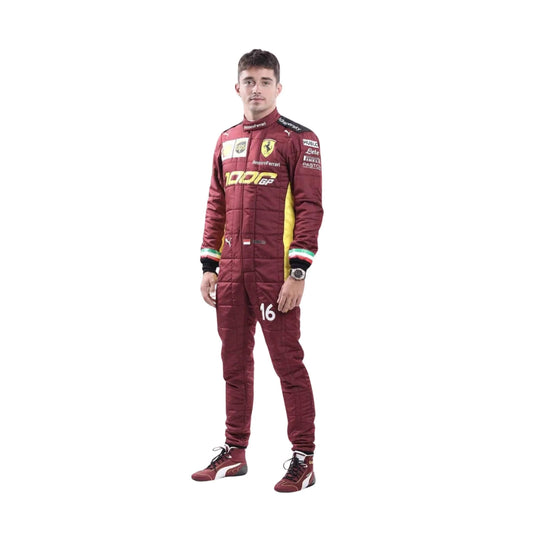 2020 Charles Leclerc 1000 GP F1 Racing Suit | Brex International