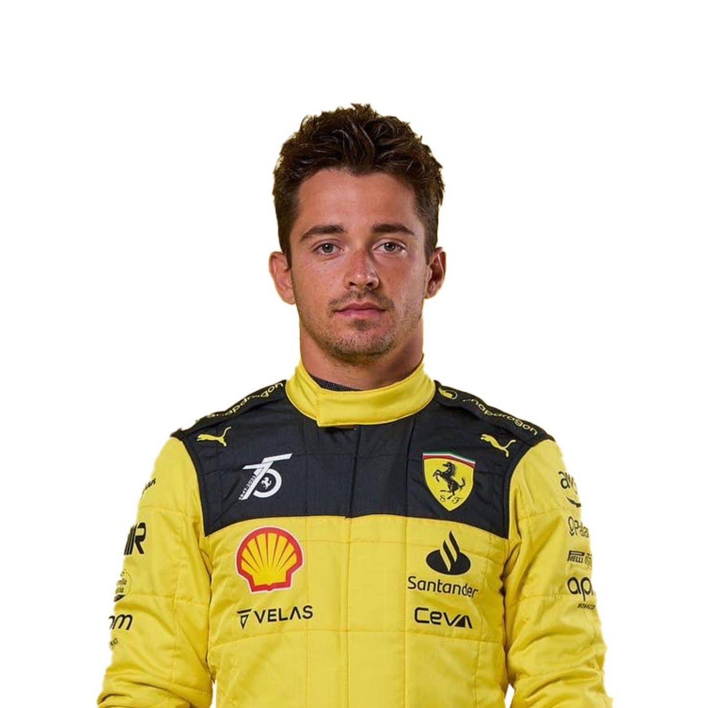 2022 Charles Leclerc 75th Anniversary F1 Racing Suit | Brex International