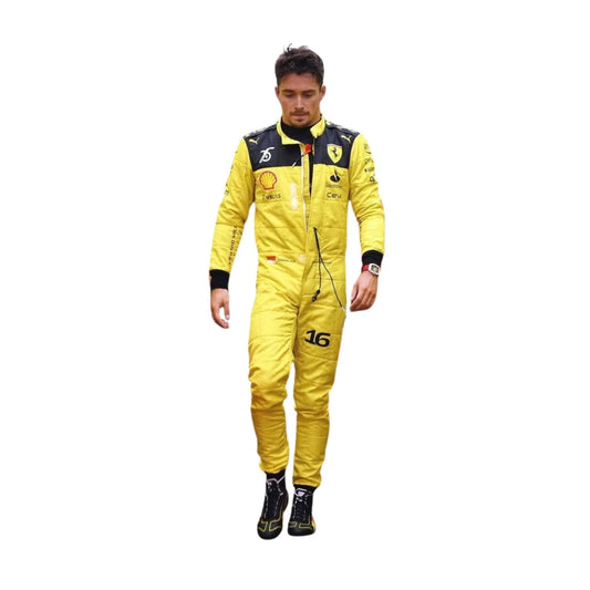2022 Charles Leclerc 75th Anniversary F1 Racing Suit | Brex International