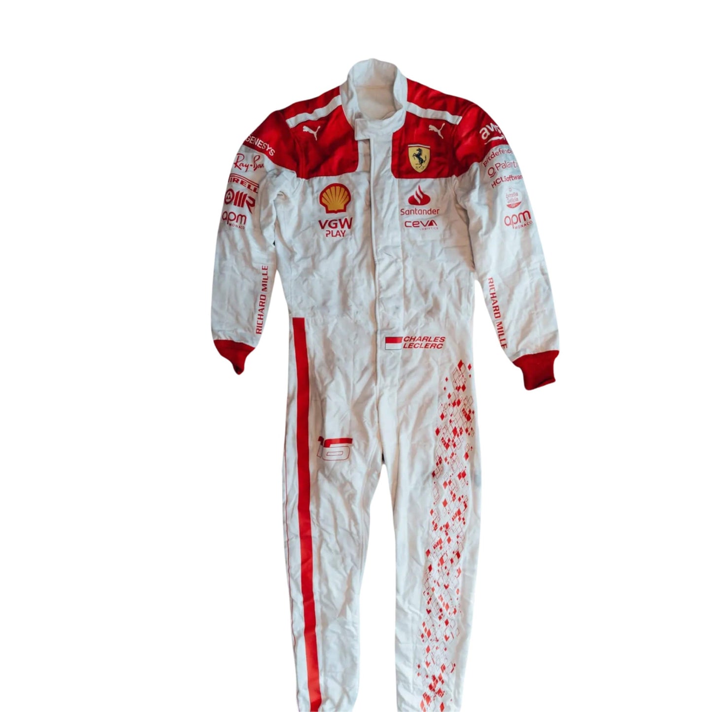 2023 Charles Leclerc Monaco GP F1 Racing Suit | Brex International