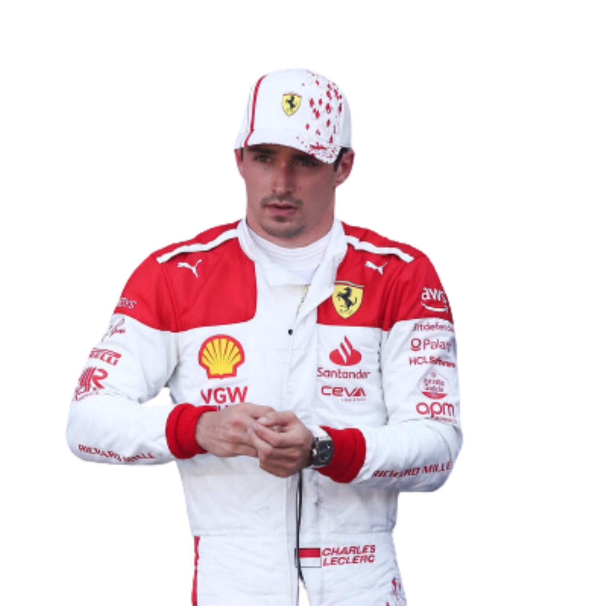 2023 Charles Leclerc Monaco GP F1 Racing Suit | Brex International