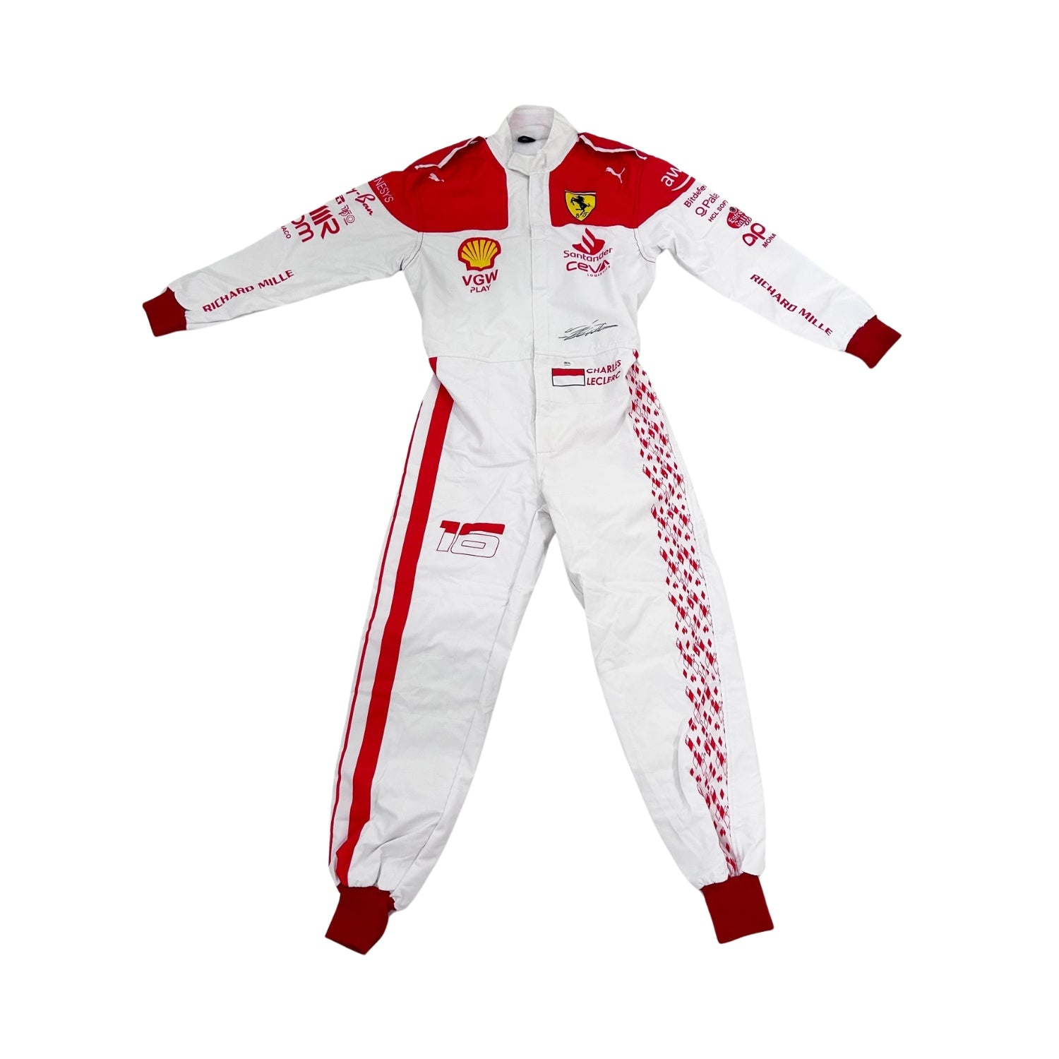 2023 Charles Leclerc Monaco GP F1 Racing Suit | Brex International