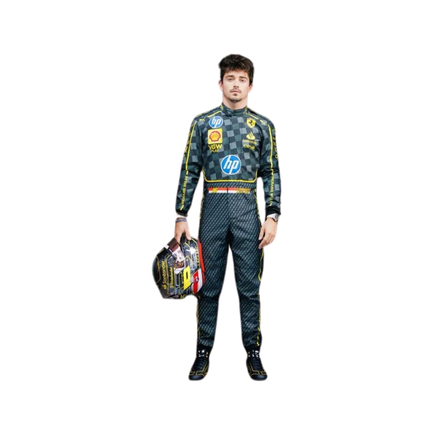 2024 Charles Leclerc HP Italy GP F1 Racing Suit | Brex International