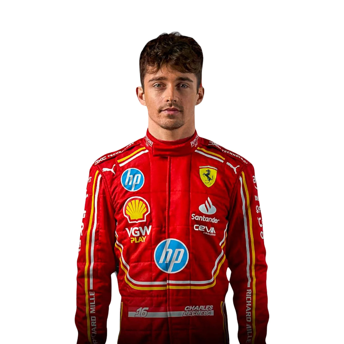 2024 Charles Leclerc Hp Monaco GP F1 Racing Suit | Brex International