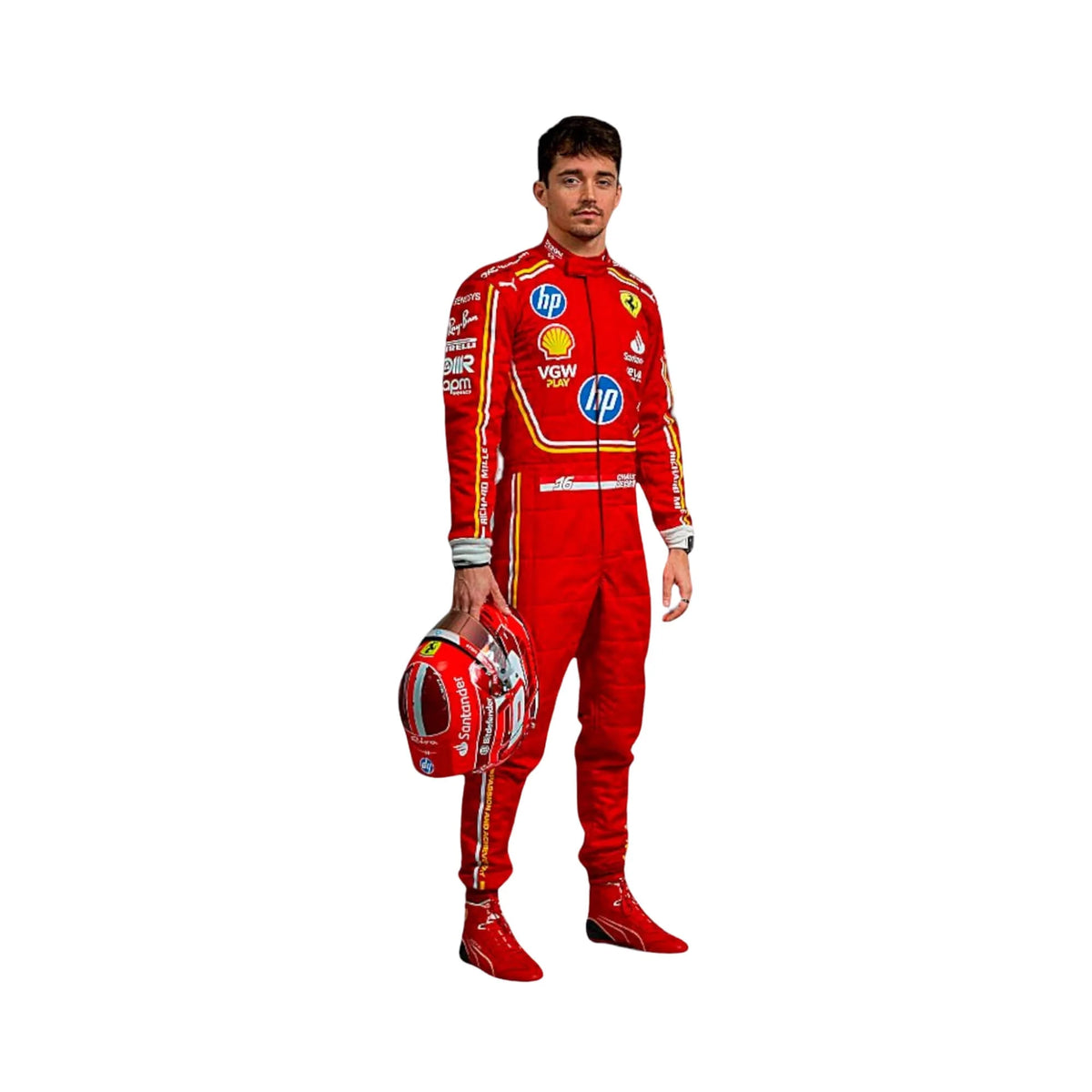 2024 Charles Leclerc Hp Monaco GP F1 Racing Suit | Brex International
