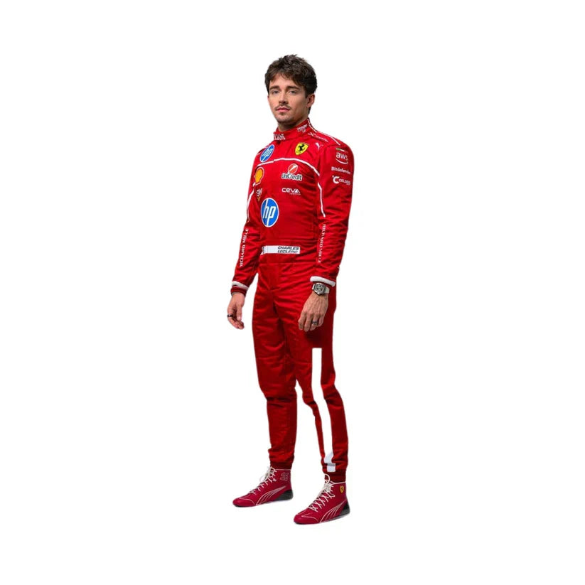 2025 F1 Racing Costume Worn by Charles Leclerc & Lewis Hamilton
