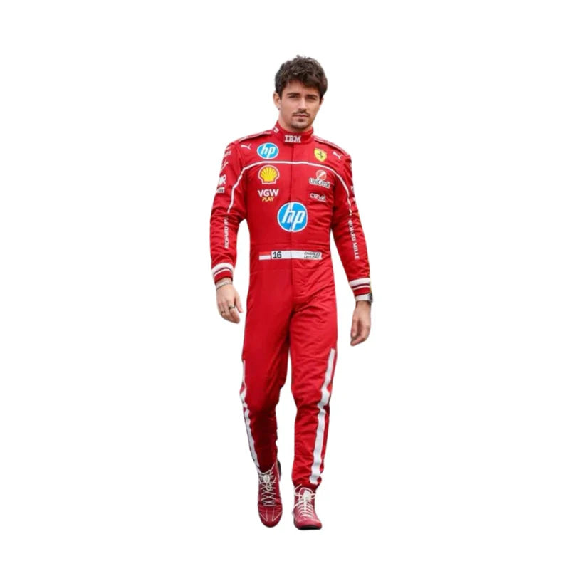 2025 F1 Racing Costume Worn by Charles Leclerc & Lewis Hamilton