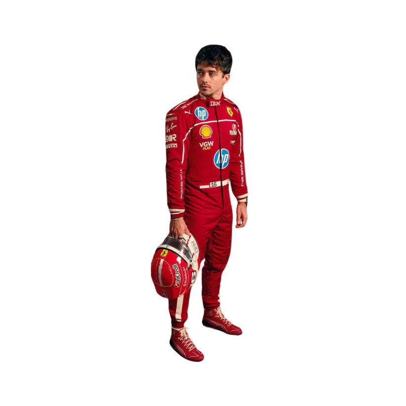 2025 F1 Racing Costume Worn by Charles Leclerc & Lewis Hamilton