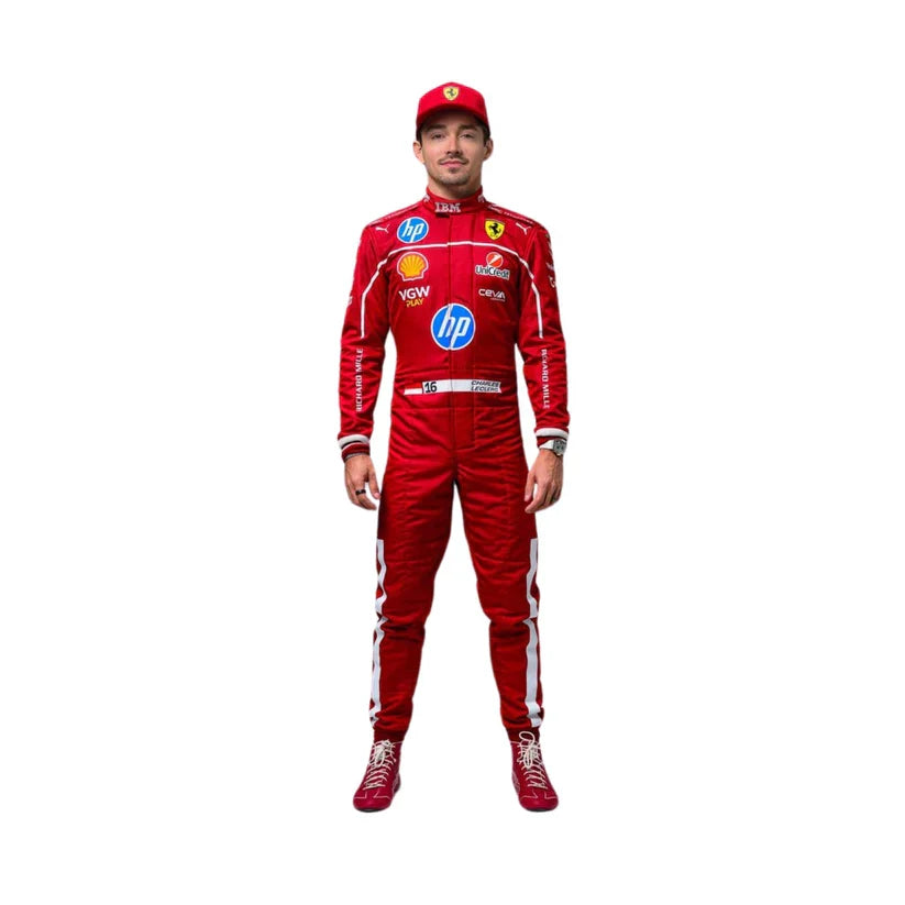 2025 F1 Racing Costume Worn by Charles Leclerc & Lewis Hamilton