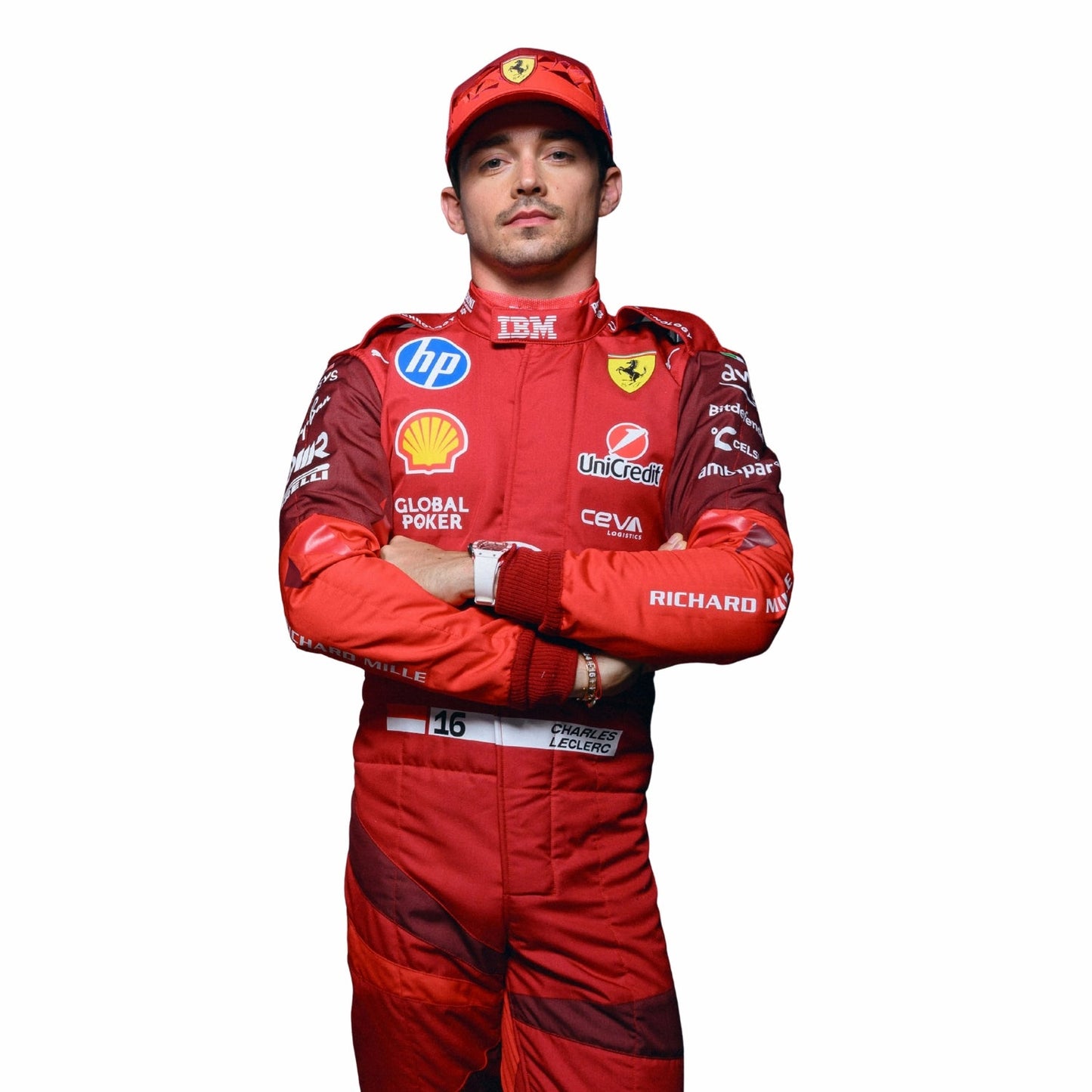 Charles Leclerc 2025 Las Vegas GP F1 Racing Suit | Brex International