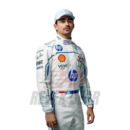 Charles Leclerc 2025 Monaco GP F1 Racing Suit | Brex International