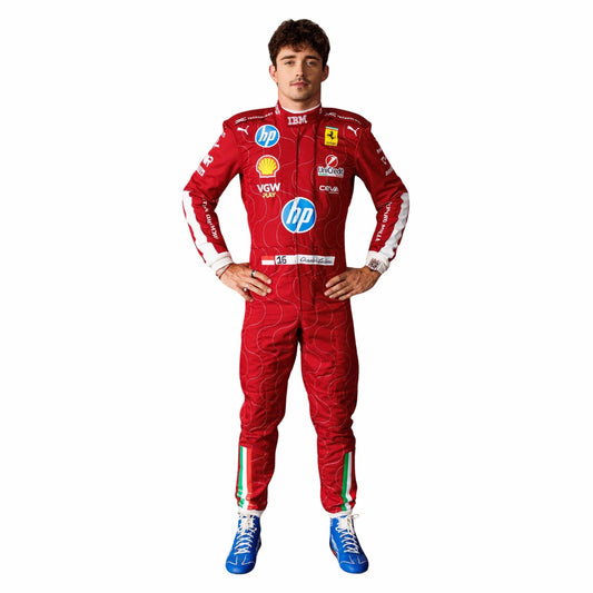 Charles Leclerc 2025 Monza GP F1 Racing Suit | Brex International