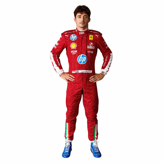 Charles Leclerc 2025 Monza GP F1 Racing Suit | Brex International