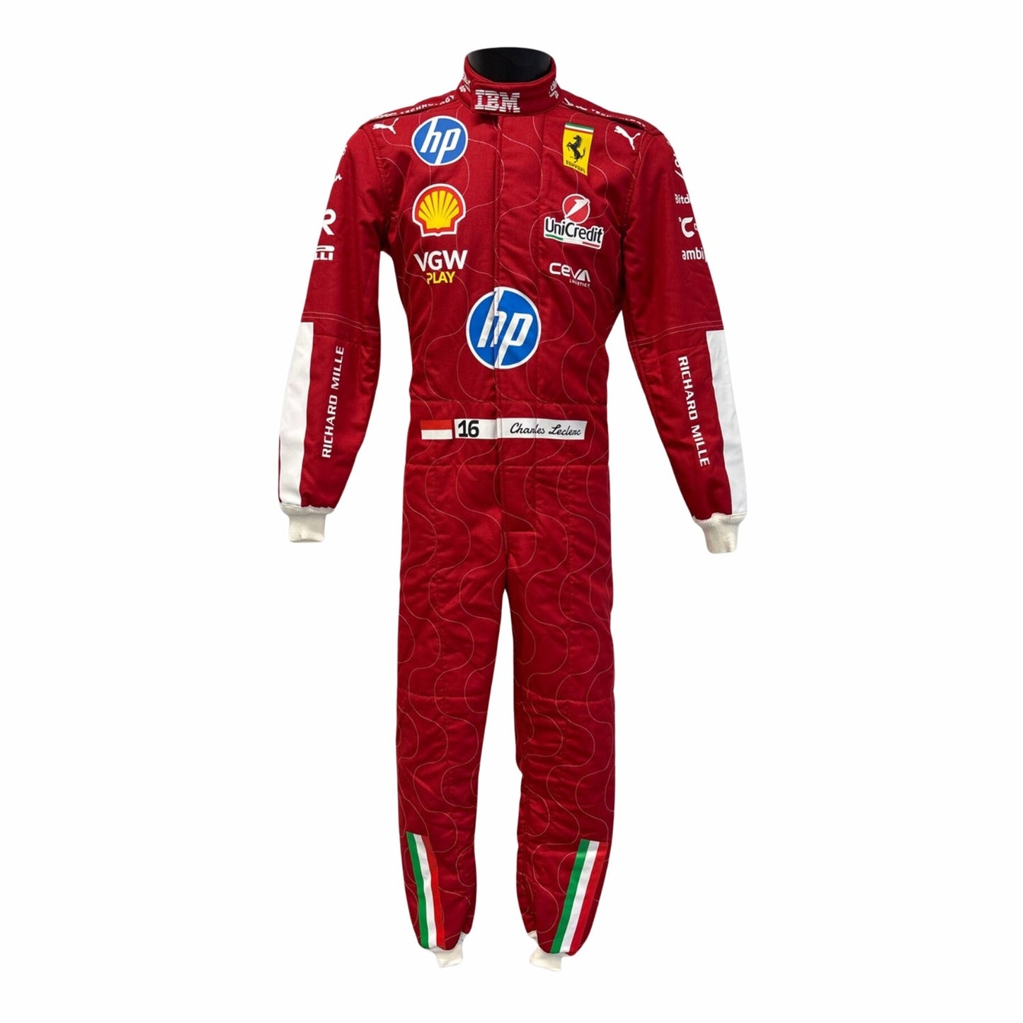 Charles Leclerc 2025 Monza GP F1 Racing Suit | Brex International