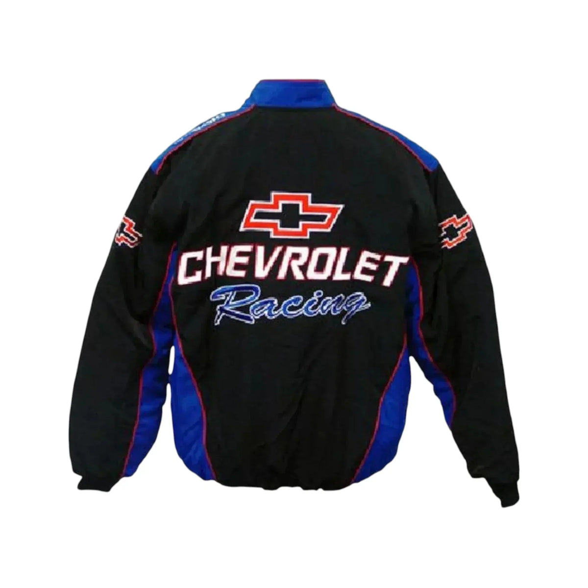 Brex Chevrolet Black Blue Vintage Racing Coat Jacket - racing jacket, view 2 | Brex International