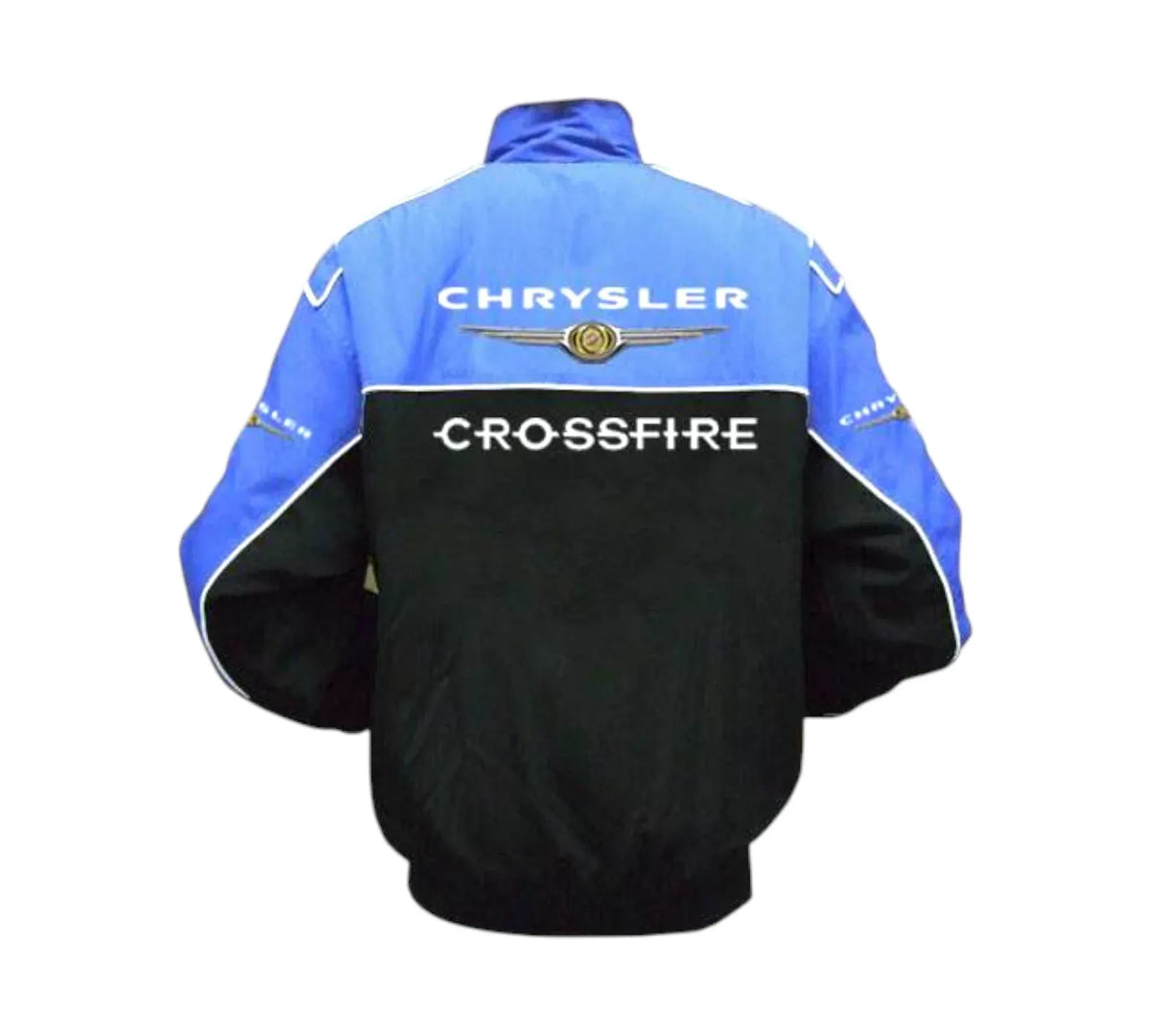Brex Chrysler Crossfire Black Royal Blue Racing Jacket - racing jacket, view 3 | Brex International