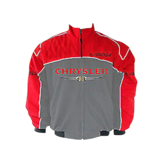 Brex Chrysler PT Cruiser Racing Jacket Red & Dark Gray – Retro Edition - racing jacket, view 1 | Brex International