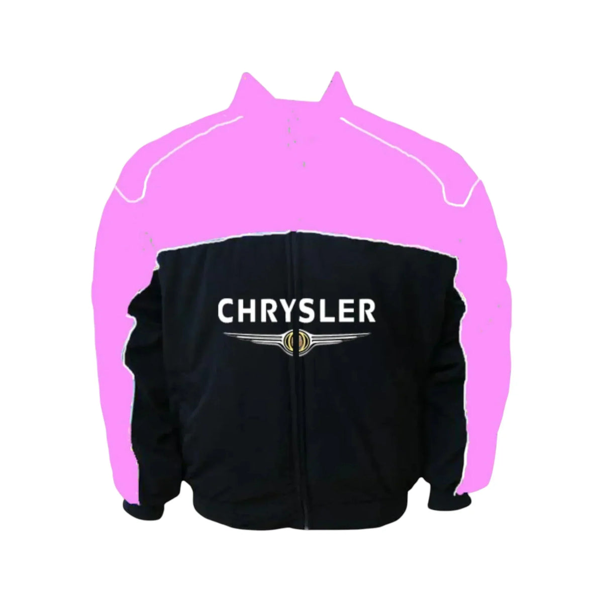 Brex Chrysler Pink & Black Retro Racing Jacket - racing jacket, view 2 | Brex International