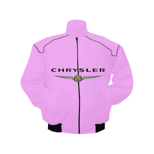 Brex Chrysler Pink Vintage Racing Jacket – Retro Motorsport Edition - racing jacket, view 1 | Brex International