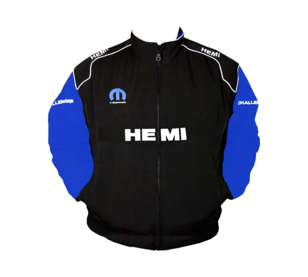 Brex Dodge Hemi Mopar Vintage Racing Jacket Royal Blue - racing jacket, view 1 | Brex International
