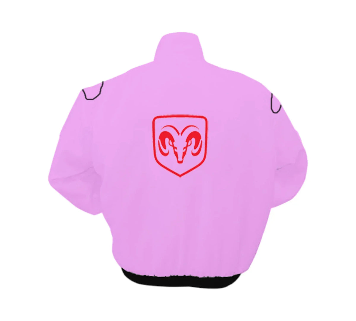 Brex Dodge Pink Vintage Racing Jacket New Edition Street Style - racing jacket, view 2 | Brex International