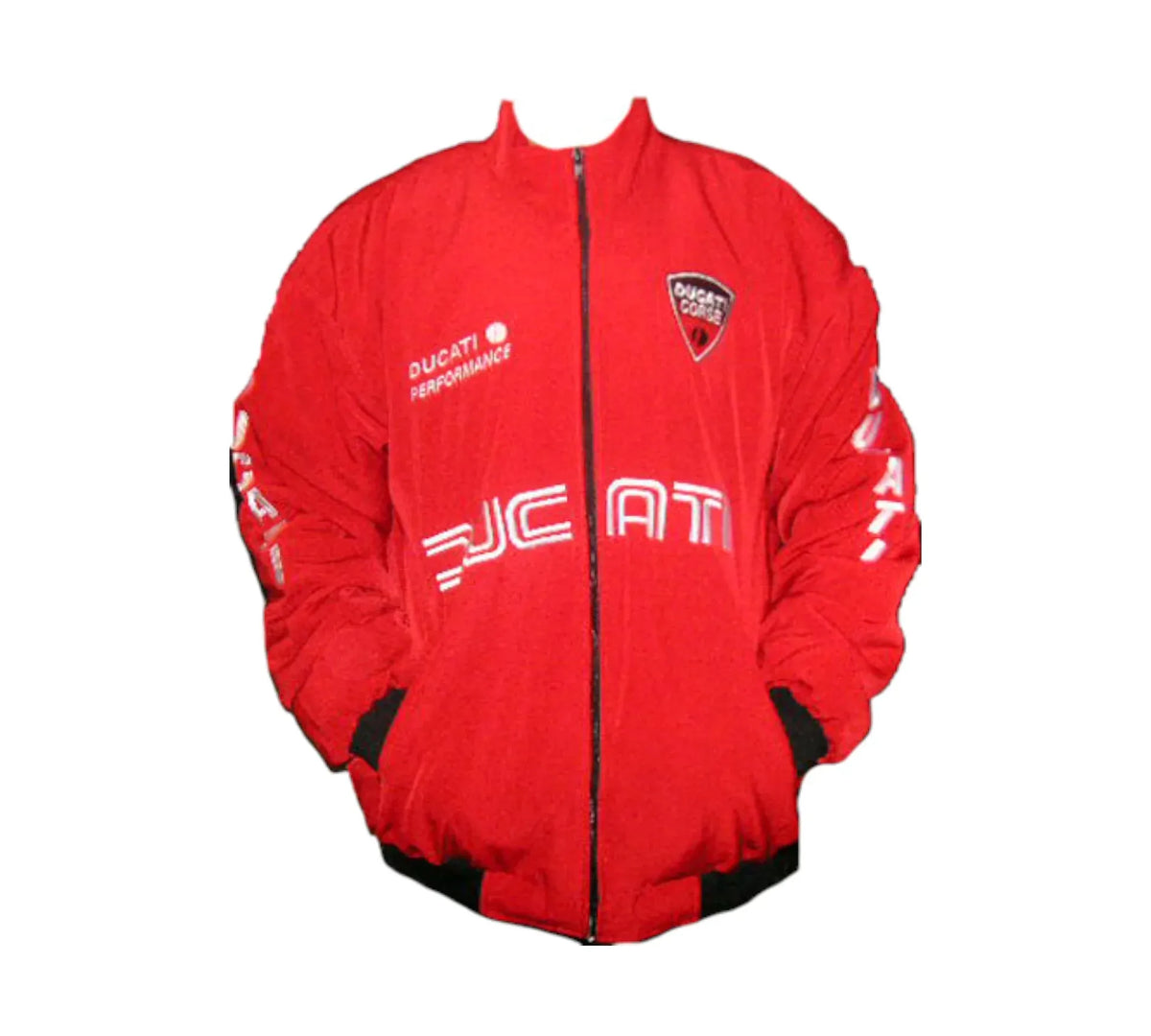 Brex Ducati Performance Red Vintage Racing Jacket - racing jacket, view 2 | Brex International