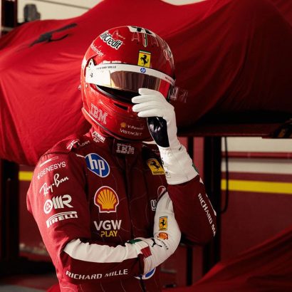 FERRARI CHARLES LECLERC MONZA GP 2025