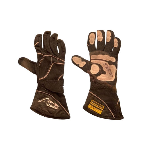 Fernando Alonso 2016 F1 Racing Gloves | Brex International