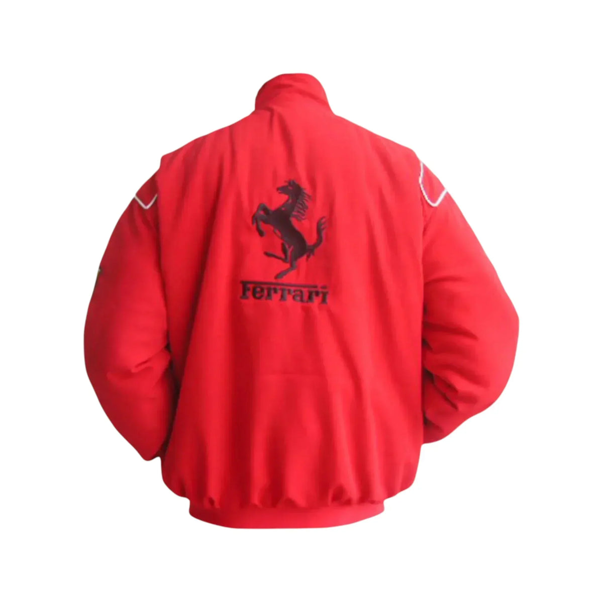 Brex Ferrari F1 Red Vintage Racing Jacket Motorsport Style - racing jacket, view 2 | Brex International