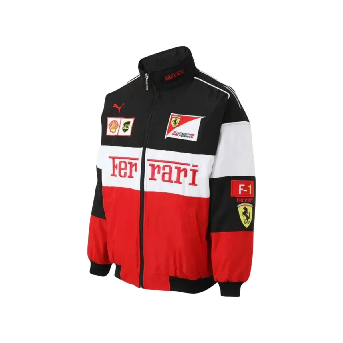 Brex Ferrari F1 Scuderia Vintage Racing Jacket Heritage - racing jacket, view 3 | Brex International