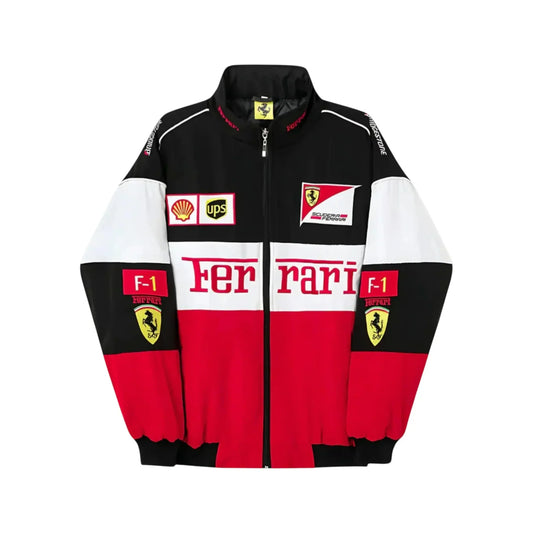Brex Ferrari F1 Scuderia Vintage Racing Jacket Heritage - racing jacket, view 1 | Brex International