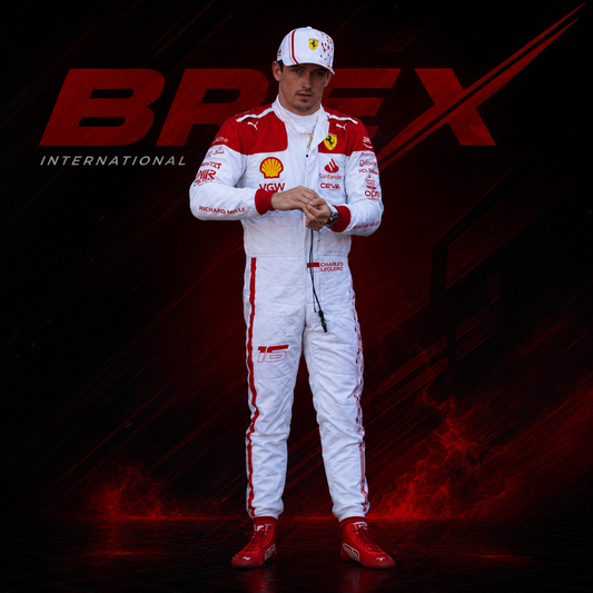 2023 Charles Leclerc Monaco GP Ferrari F1 Replica Race Suit