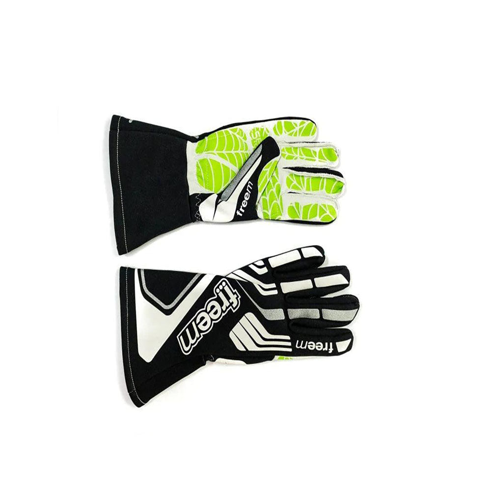 Freem Spider Touch 2 Black Racing Gloves | Brex International