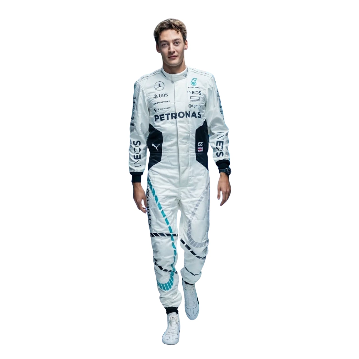 George Russell 2024 Qatar GP F1 Racing Suit | Brex International