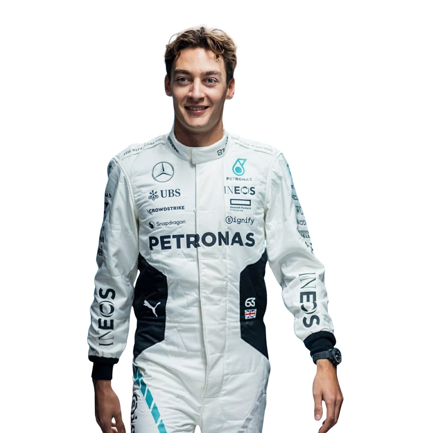 George Russell 2024 Qatar GP F1 Racing Suit | Brex International