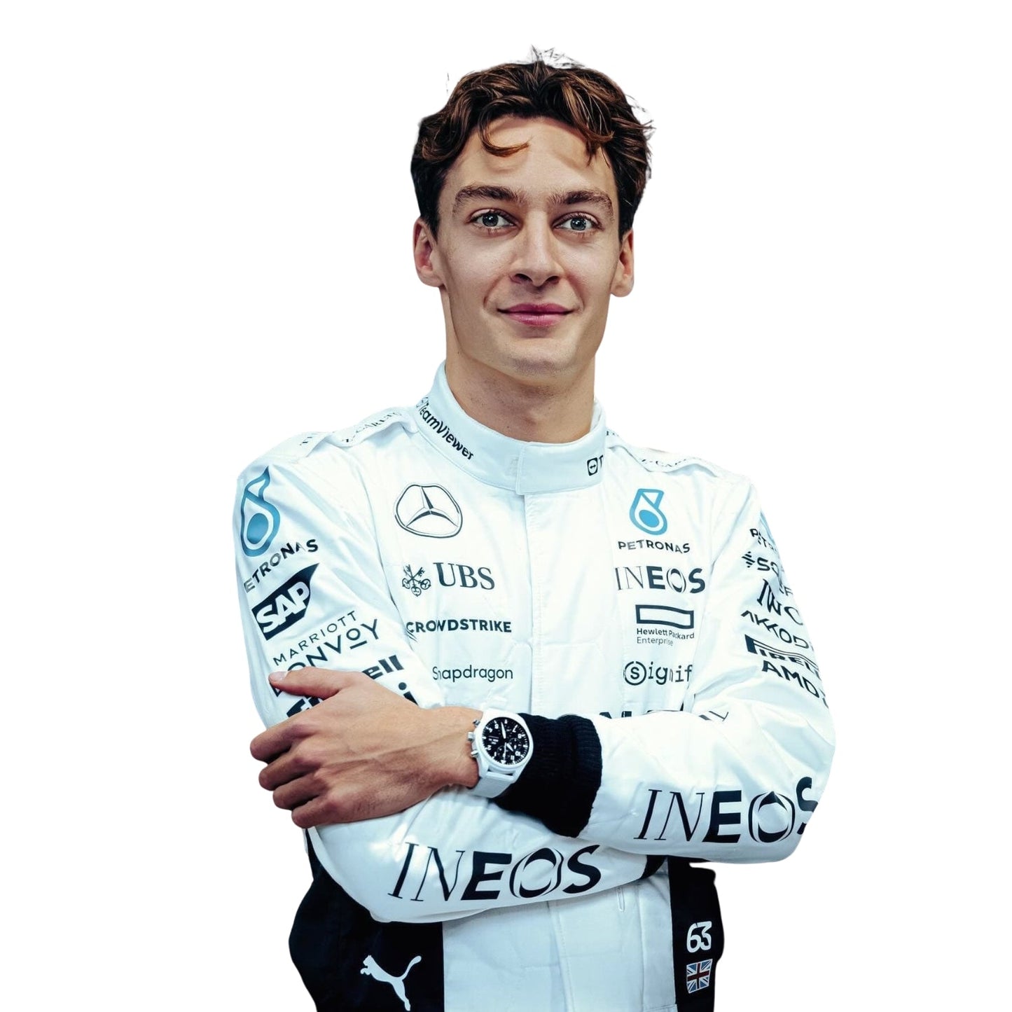George Russell 2024 Qatar GP F1 Racing Suit | Brex International