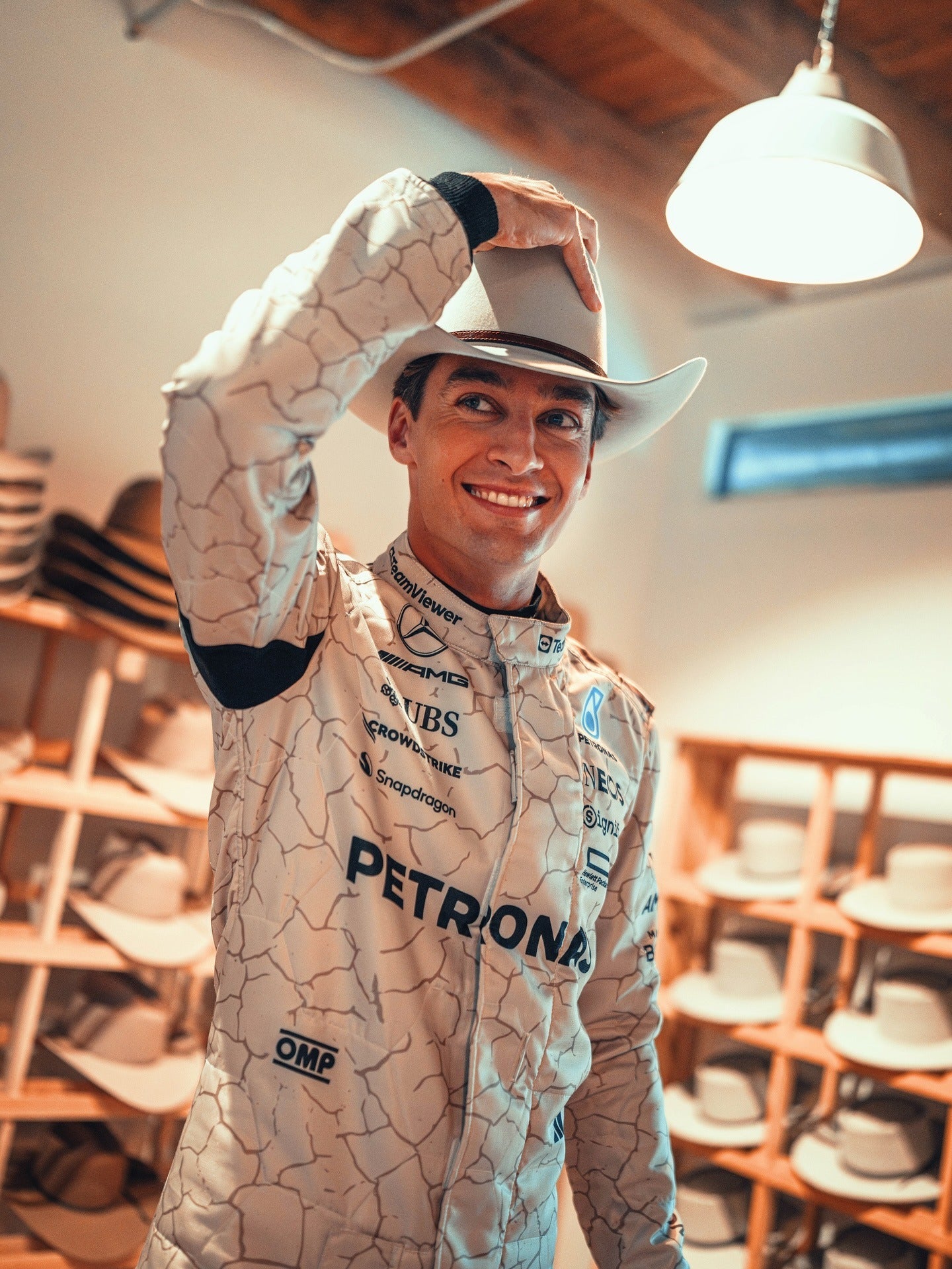 George Russell 2025 USA Austin GP F1 Racing Suit | Brex International