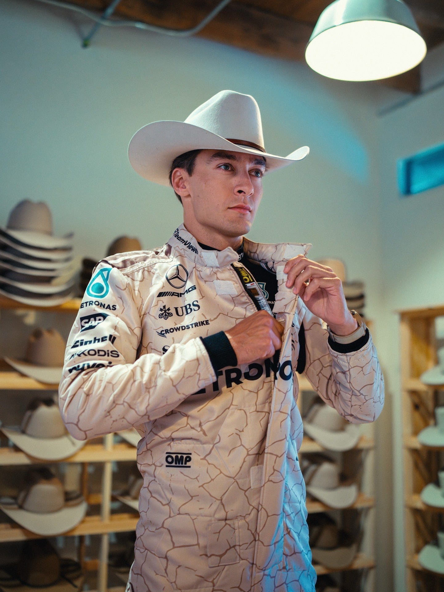 George Russell 2025 USA Austin GP F1 Racing Suit | Brex International