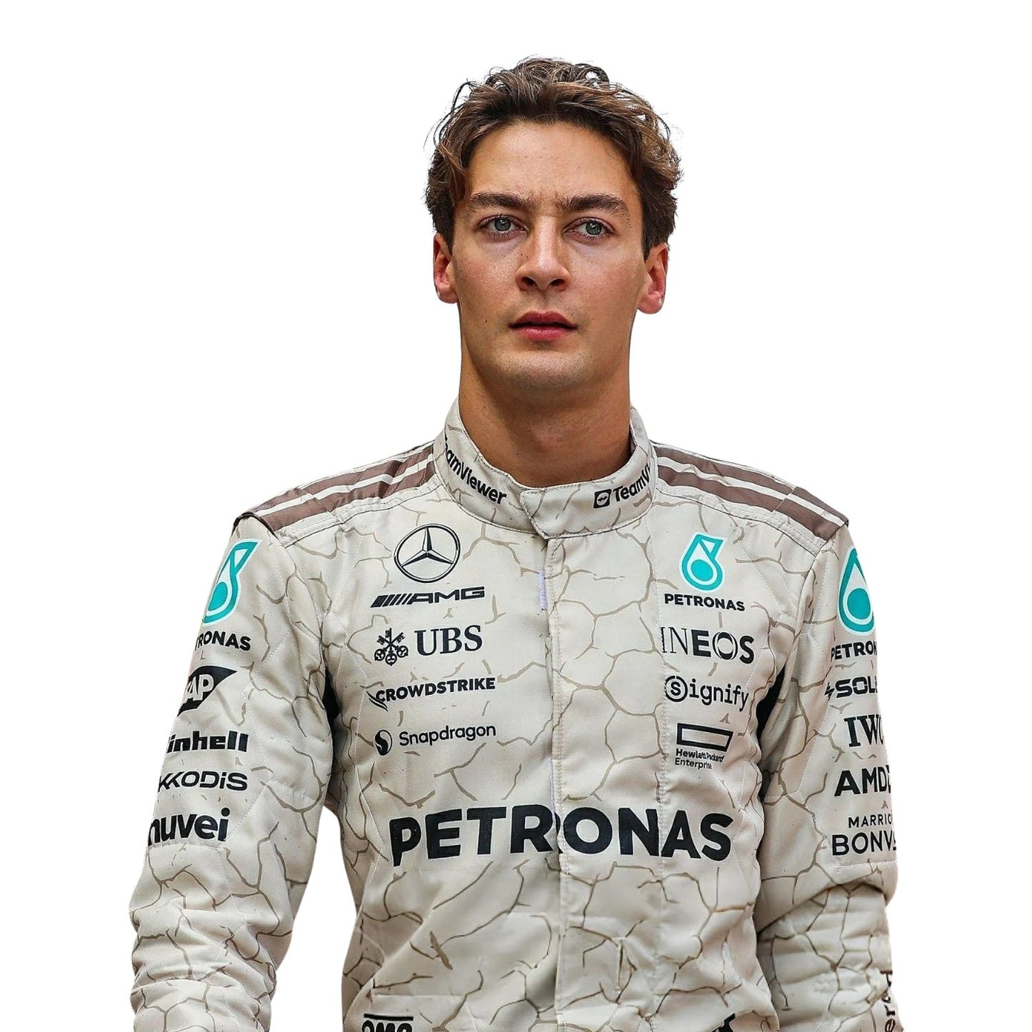 George Russell 2025 USA Austin GP F1 Racing Suit | Brex International